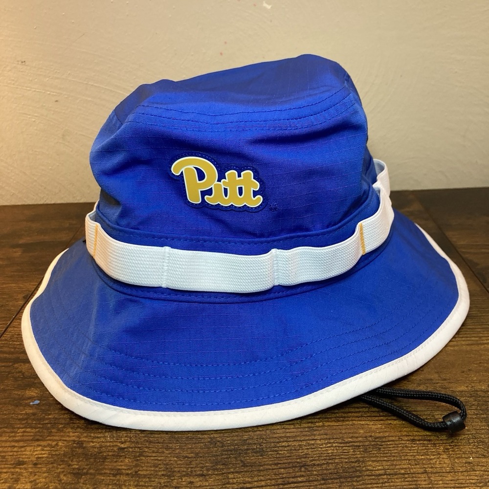 Nike Pitt Panthers On-Field  Dri-Fit Apex Boonie Bucket Hat Men's Medium Blue‎